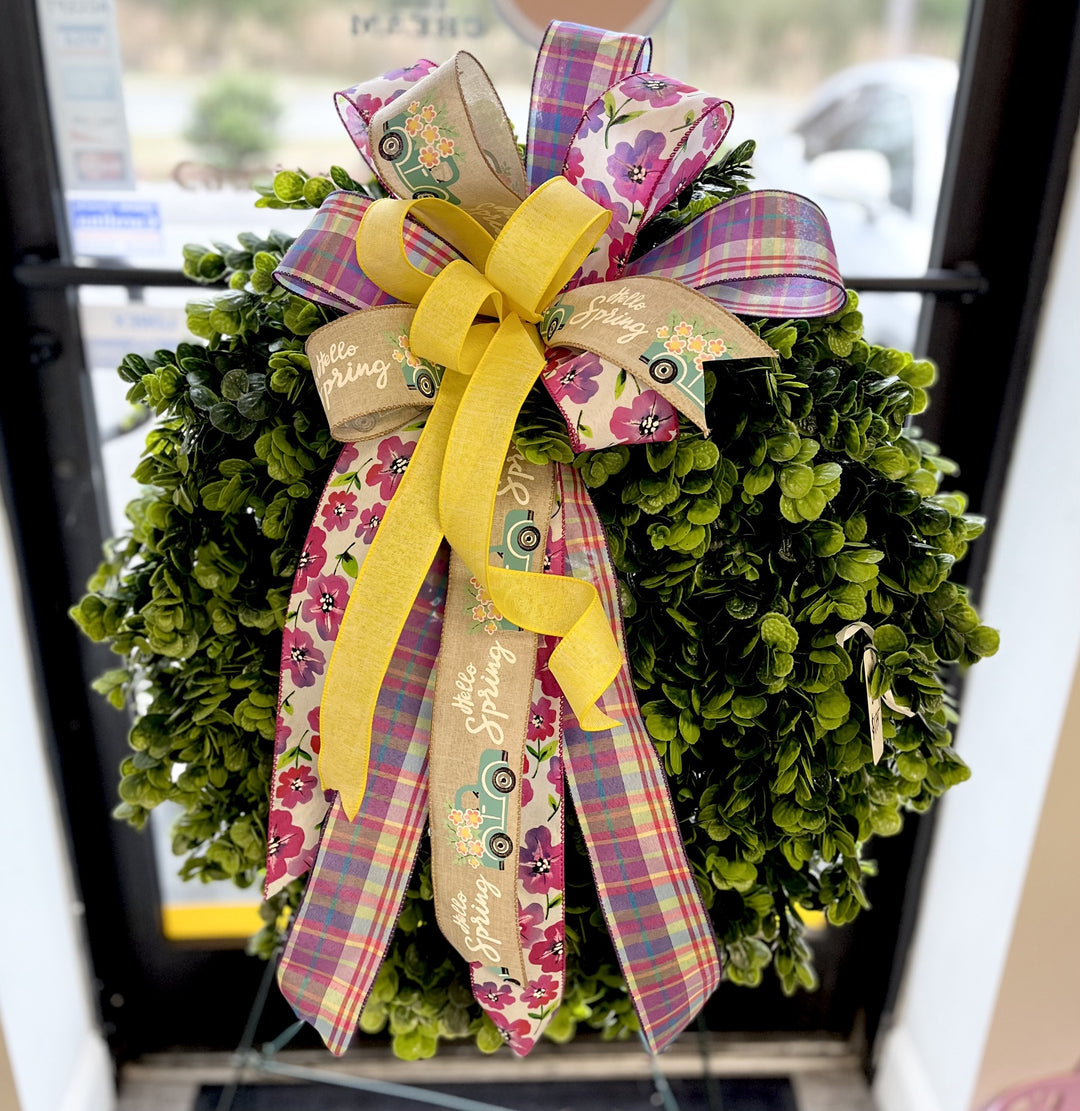 Spring Wreath Bow Weekend Special