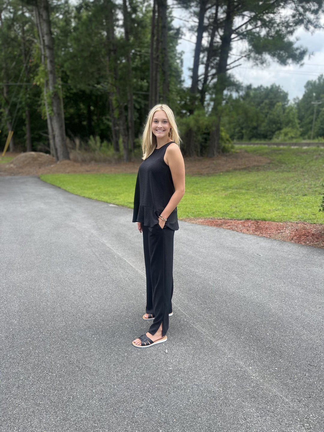 Accent Tank Open Back