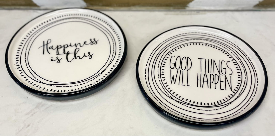 Happiness/Good Things Happen Trinket Trays