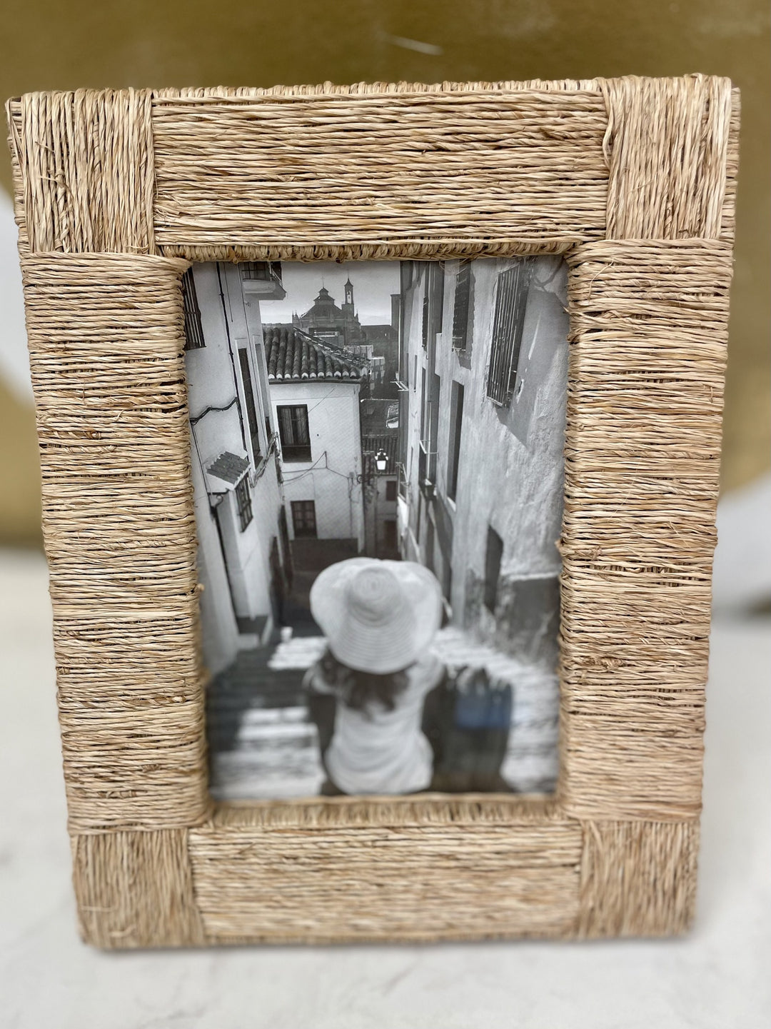 Brown Woven Picture Frame - 4x6