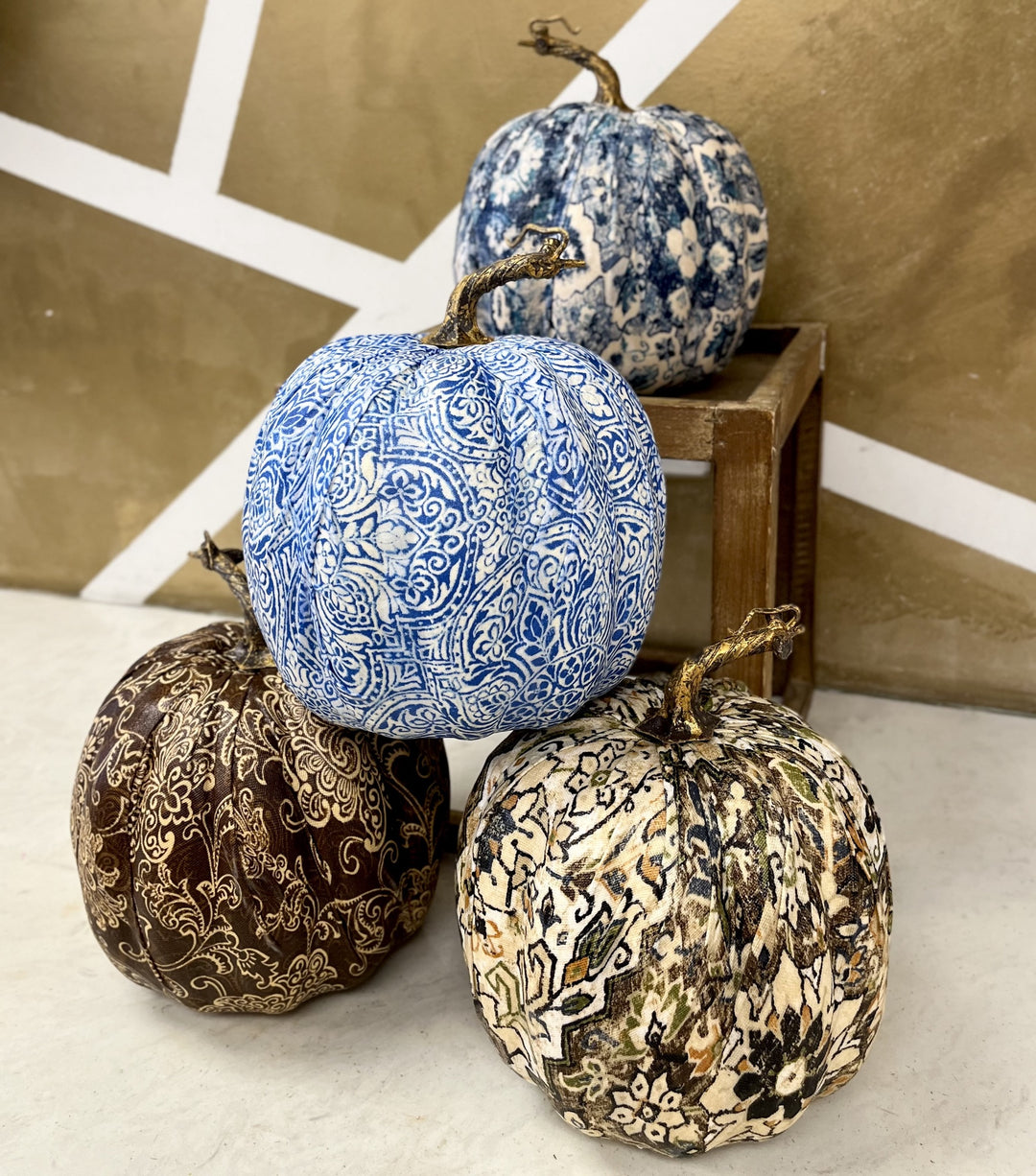 Fabric Decorative Pumpkins