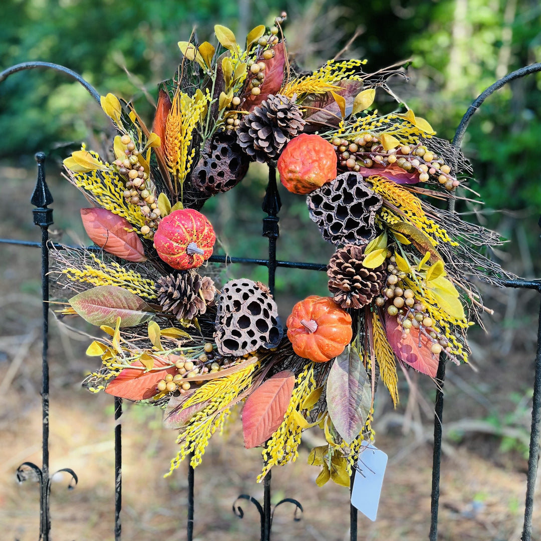 HOT BUY Artificial Fall Wreath