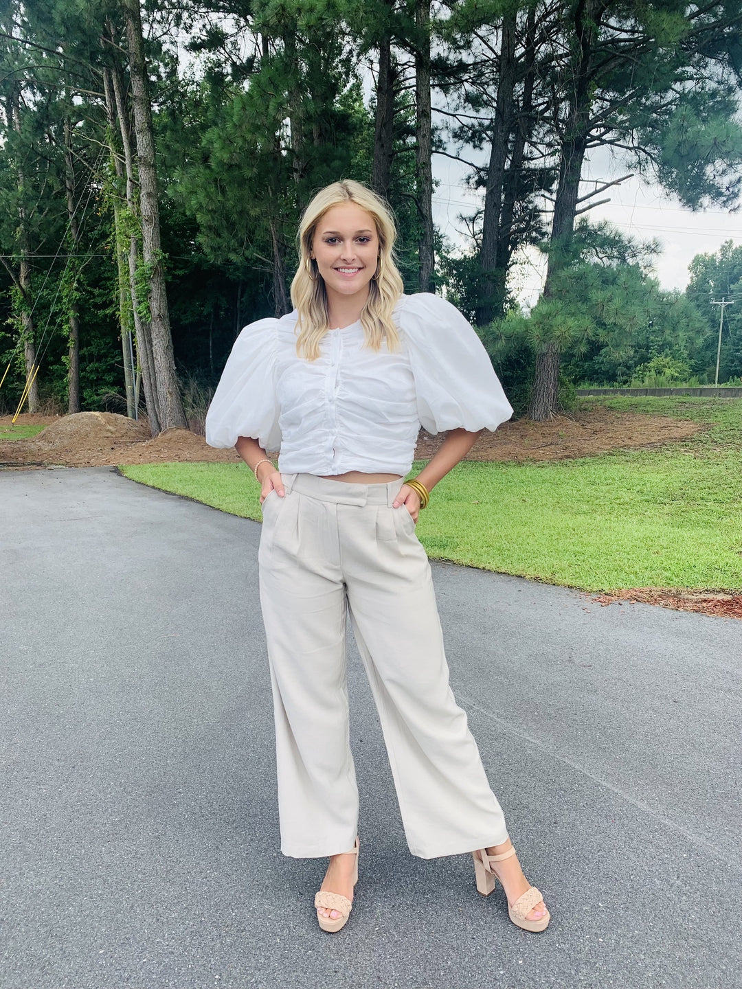 Rebeccas's of Clinton Khaki Pant