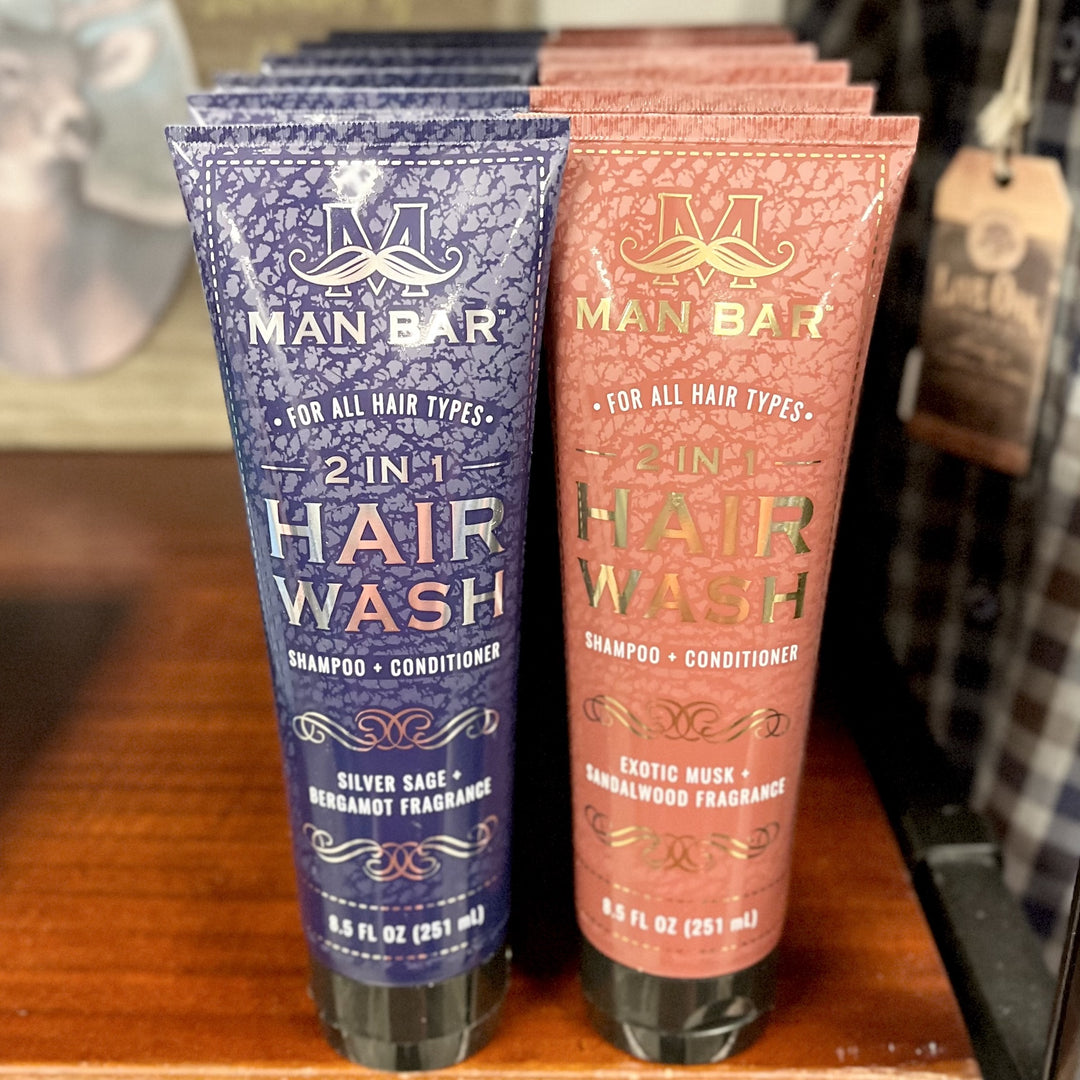 Man Bar 2 in 1 Hair Wash