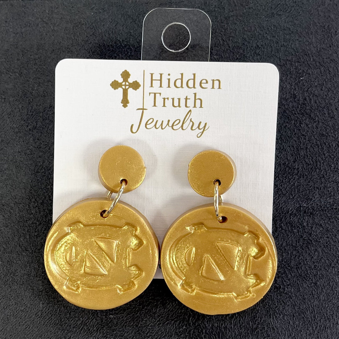 Hidden Truth Jewelry UNC Dangle Earrings