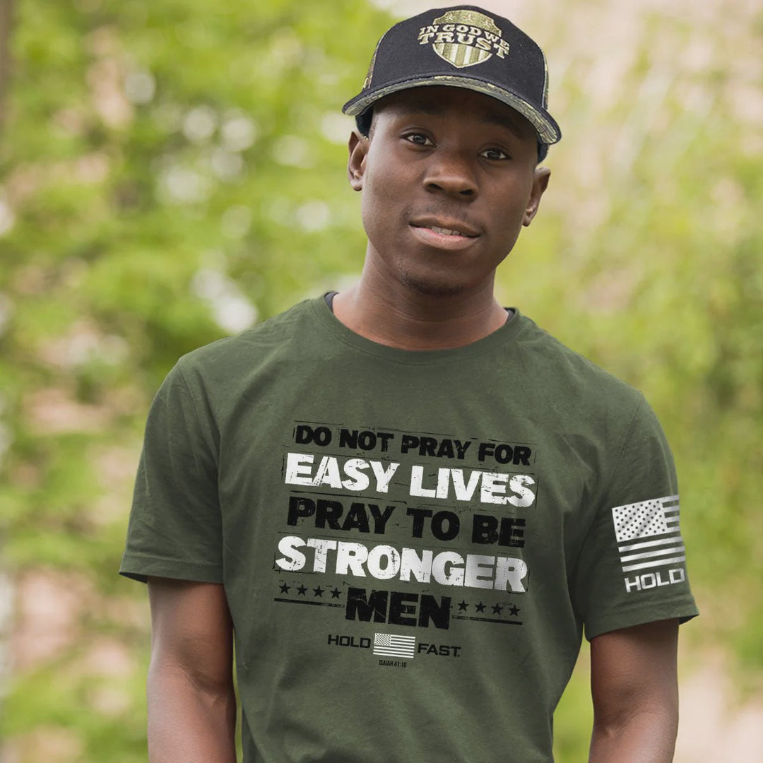 Hold Fast Strong Men Mens T-Shirt