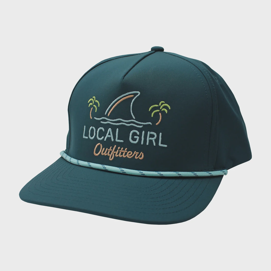 Local Girl Outfitters LG Shark Fin Rope Hat- Deep Fin