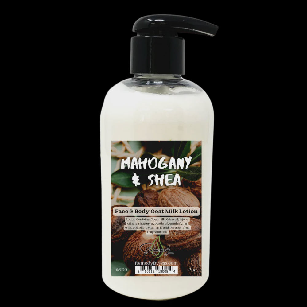 Remedy by Jess Mahogany & Shea Goat Milk Lotion
