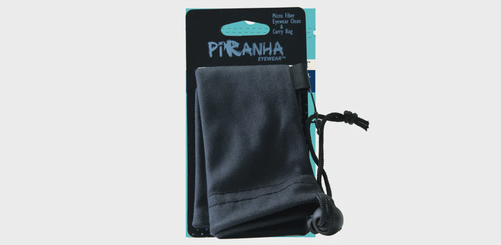 Piranha Microfiber Eyewear Clean & Carry Bag