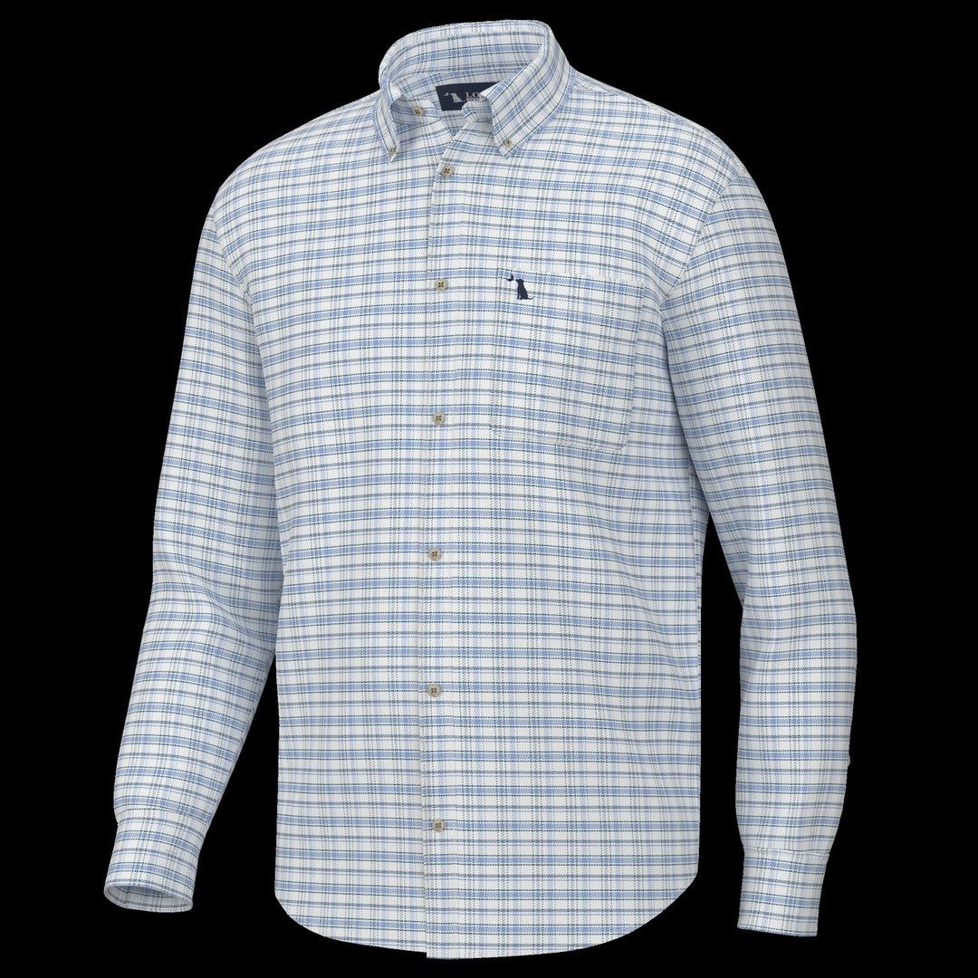 Local Boy Outfitters Violet/Lavender/Teal Youth McNally Dress Shirt
