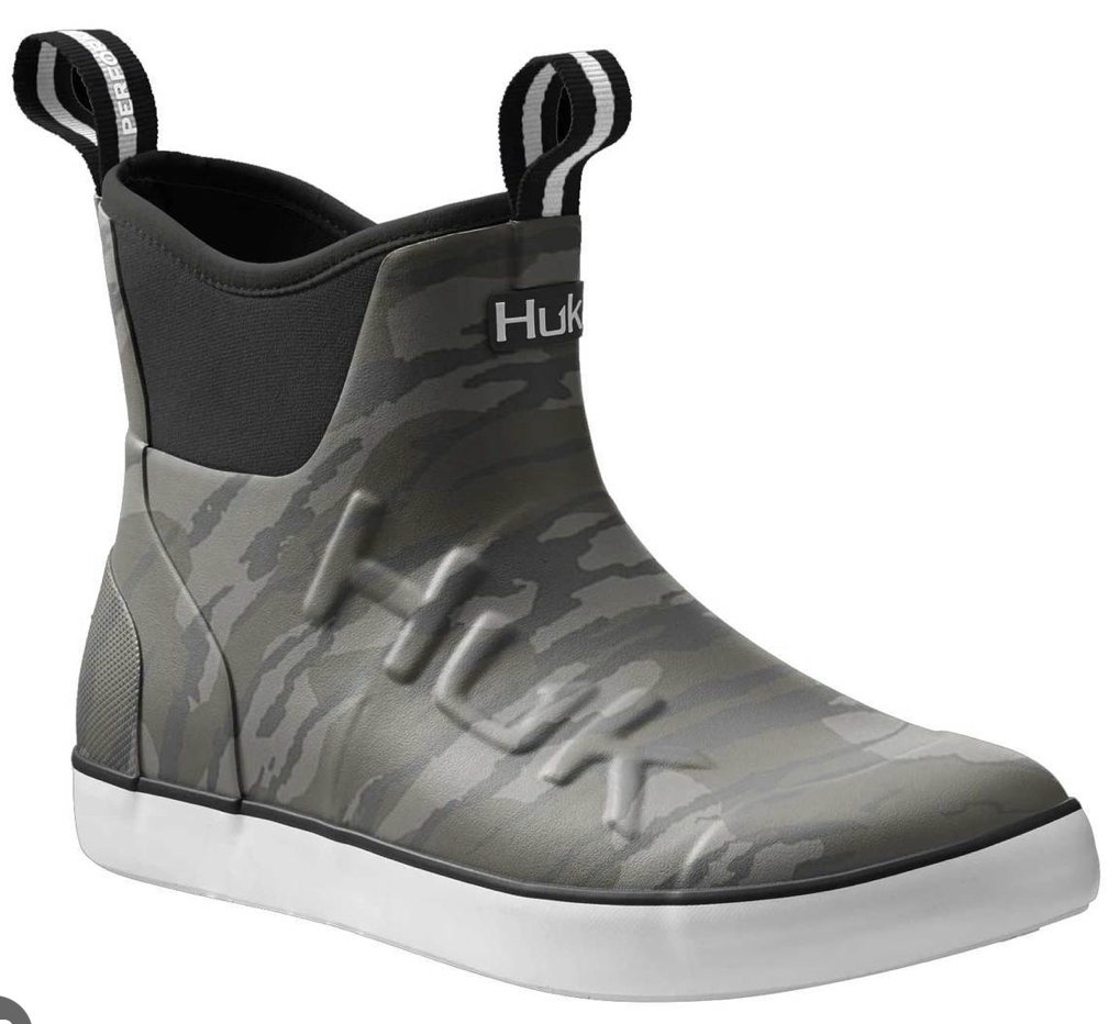 Huk Rogue Wave Camo in Storm with Logo