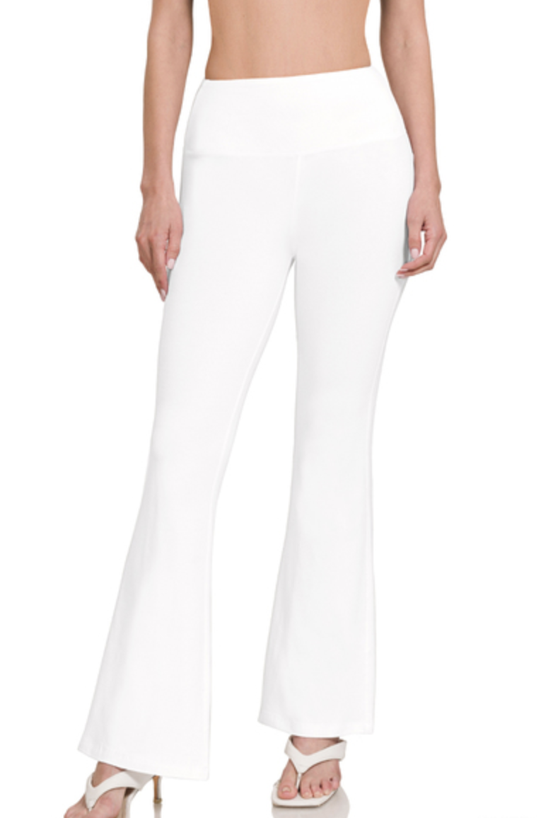 High Waist Yoga Flare Pants