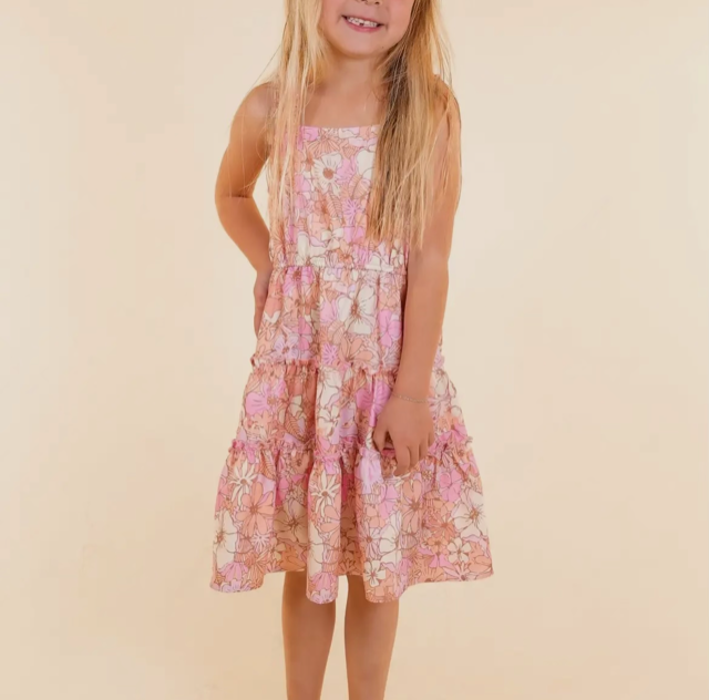 Girls Floral Dress