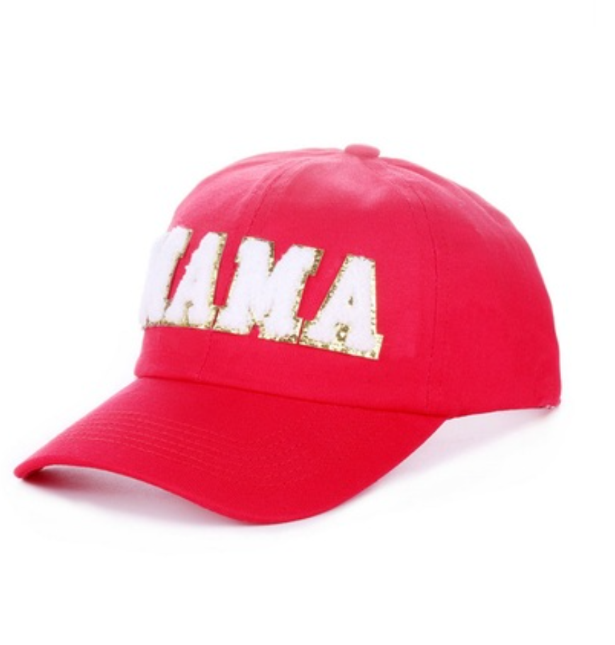 Zenana Ruby Mama Chenille Patch Hat