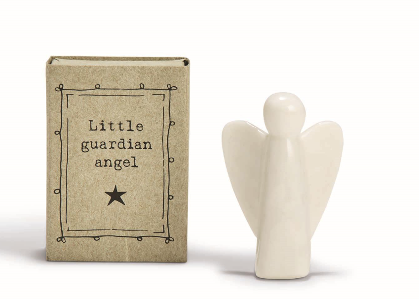Two's Company Little Guardian Angel Matchbox in Gift Box