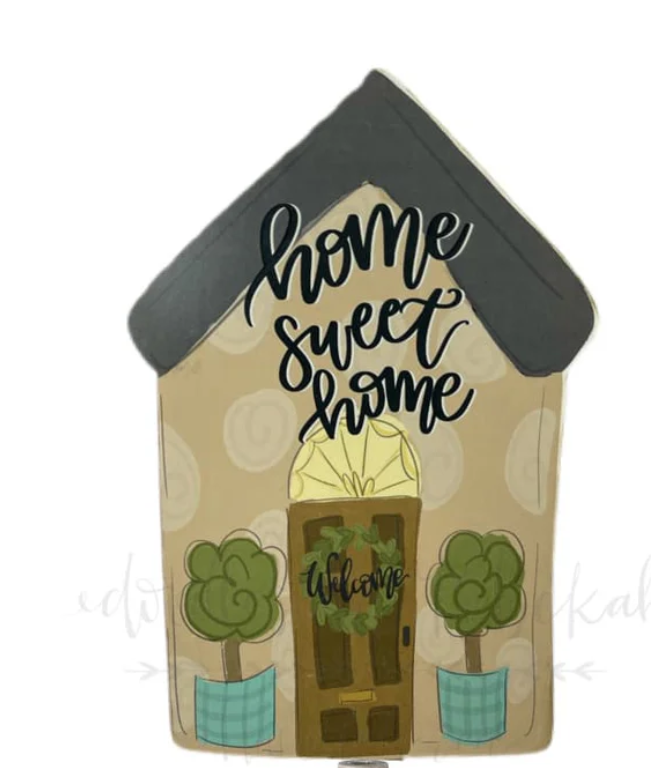 Doodles by Rebekah  Home Sweet Home Topper