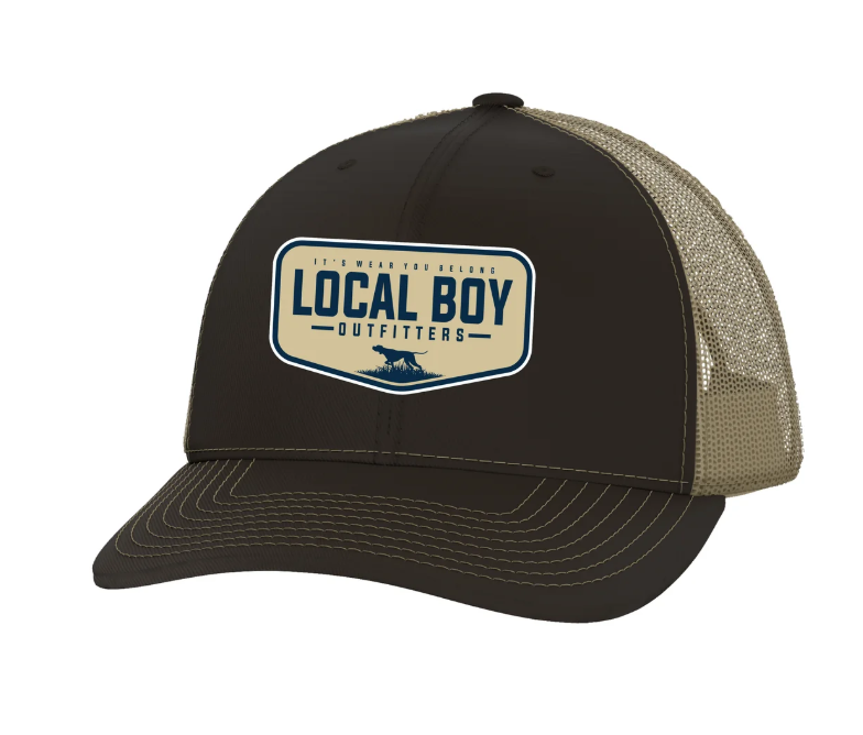 Local Boy Pointer Badge Trucker Hat