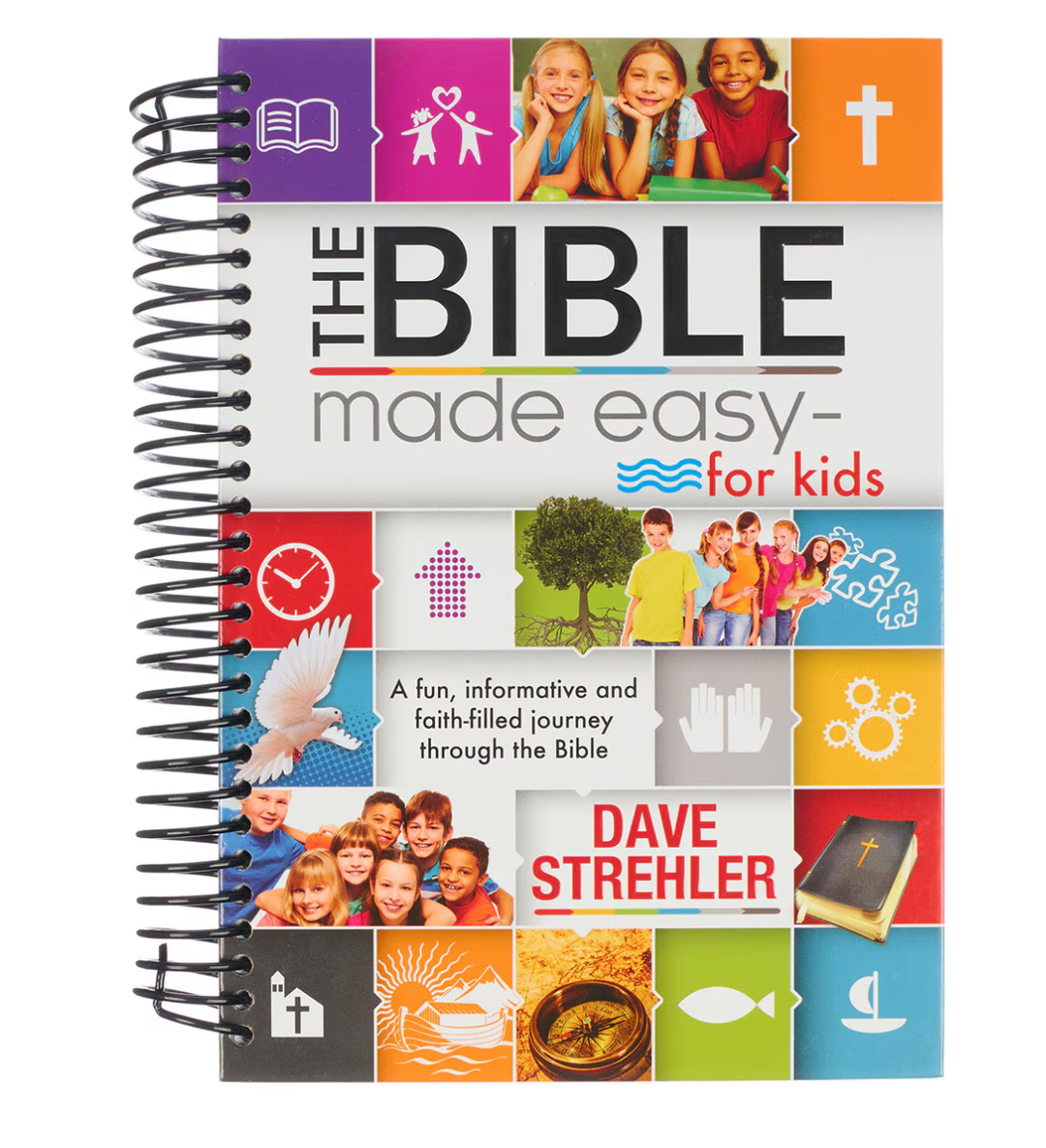 Christian Art Gifts The Bible Made Easy—for Kids Wirebound Edition