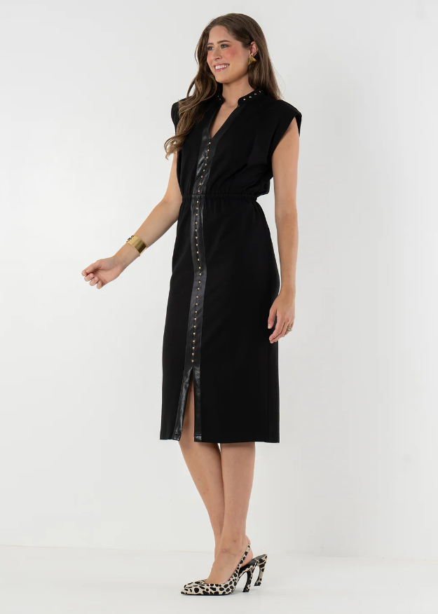 Emily McCarthy Black Meme Dress