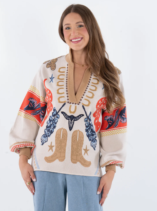 Emily McCarthy Lolli Sweater- Lone Star