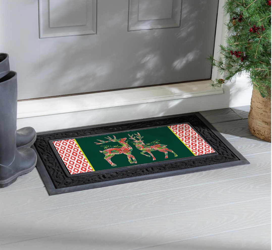 Evergreen Patterned Reindeer Sassafras Switch Mat Insert