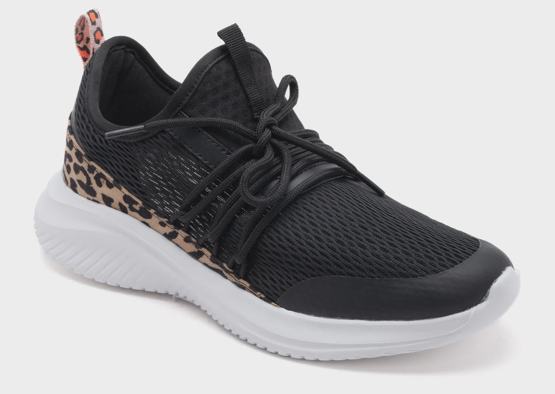 Corky's Soft Serve Leopard Sneaker
