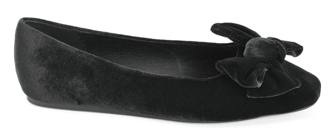 Corkys Sugar Rush Flat- Black Velvet