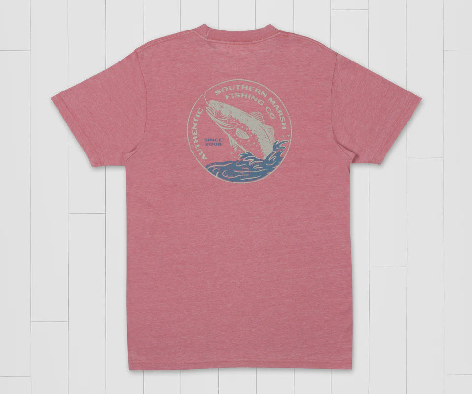 Southern Marsh Men's Seawash Hooked Up Tee