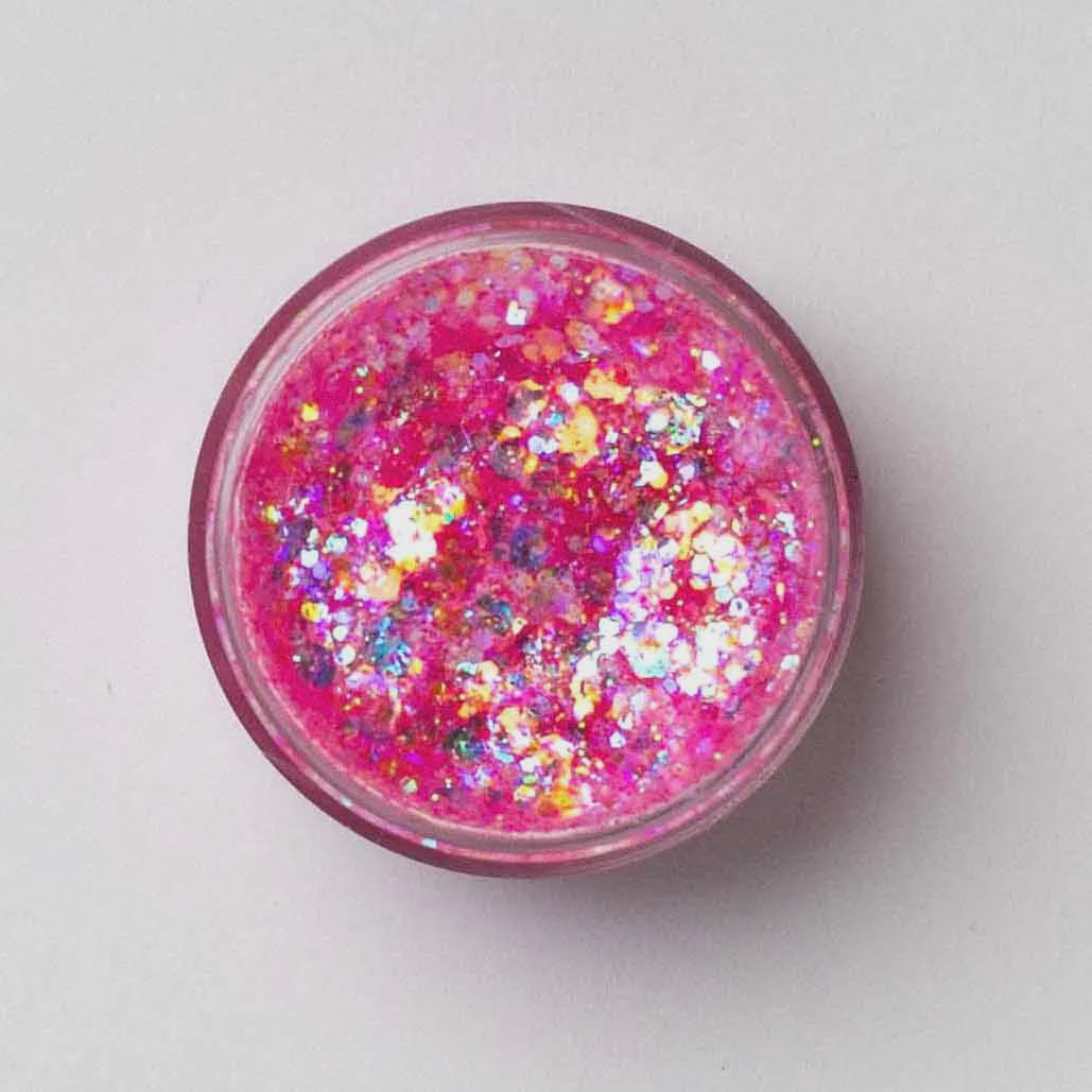 Galexie Glister Neon Pink Glow