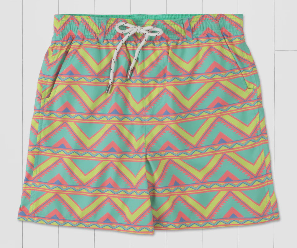 Southern Marsh Dockside Santiago Sunrise Swim Trunk