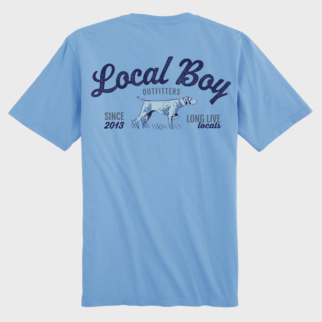 Local Boy Outfitters Washed Denim Youth Bird Dog Arch T-Shirt