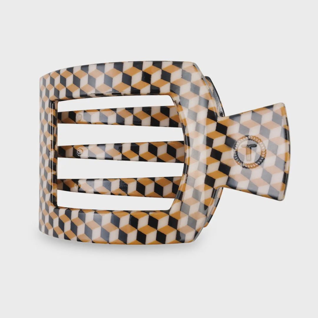 Teleties Square Flat Hair Clip | Small | Gone Glamping
