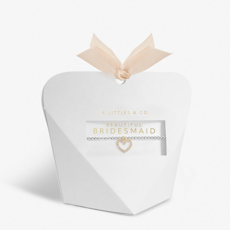 Bridal From The Heart Gift Box 'Bridesmaid' Bracelet