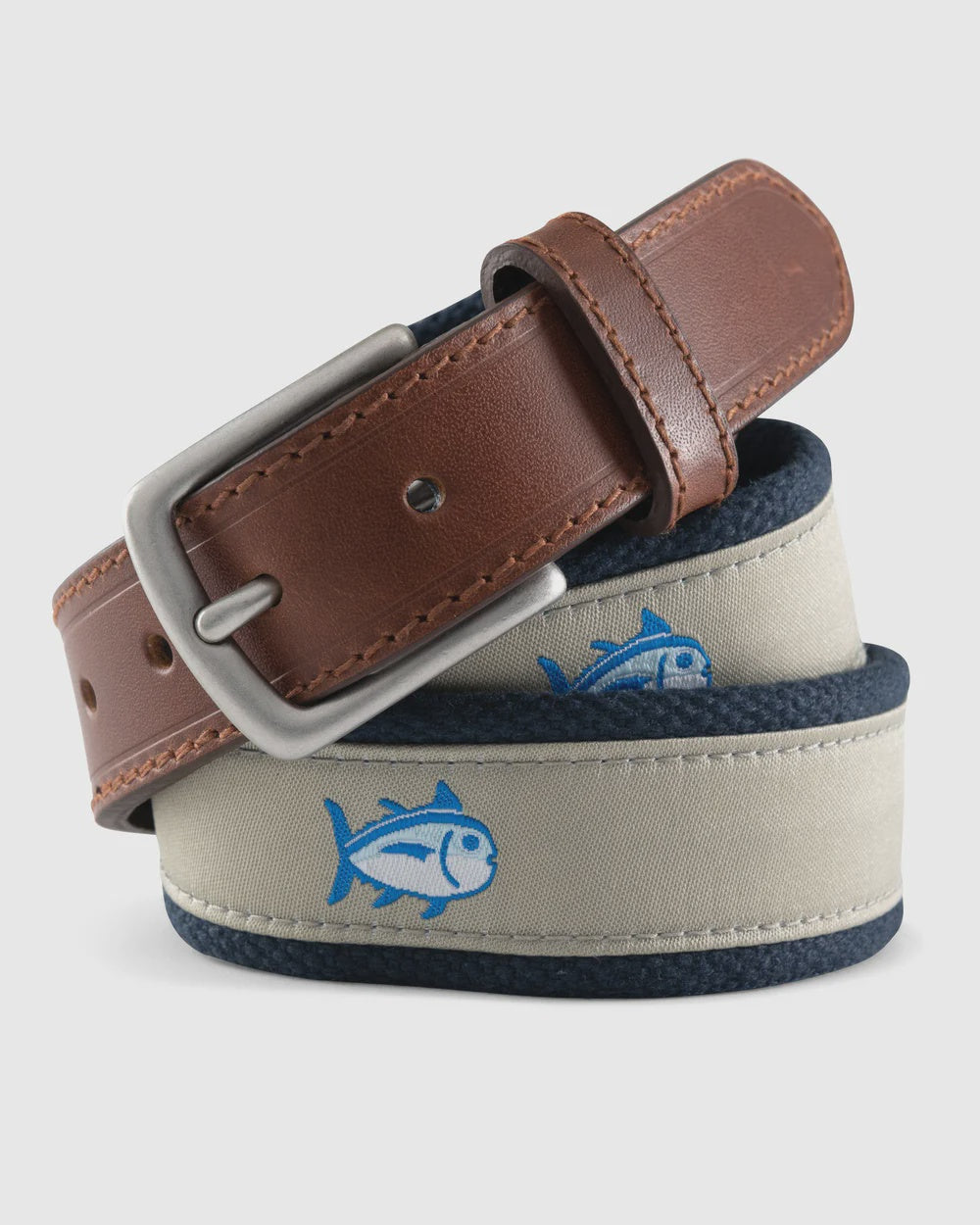 Southern Tide Boys Sandstone Khaki Skipjack Belt
