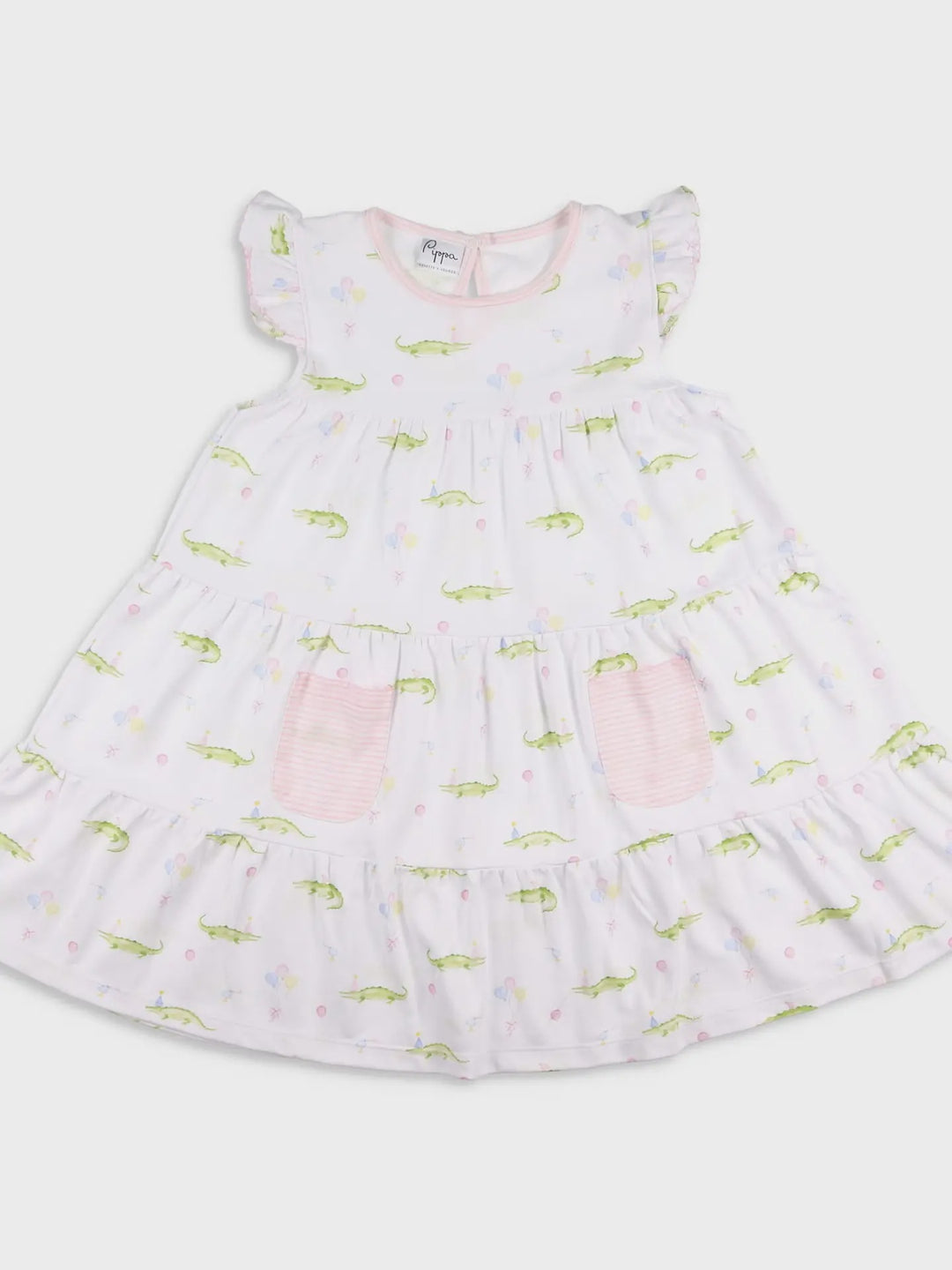 Girls Party Animals Pima Dress
