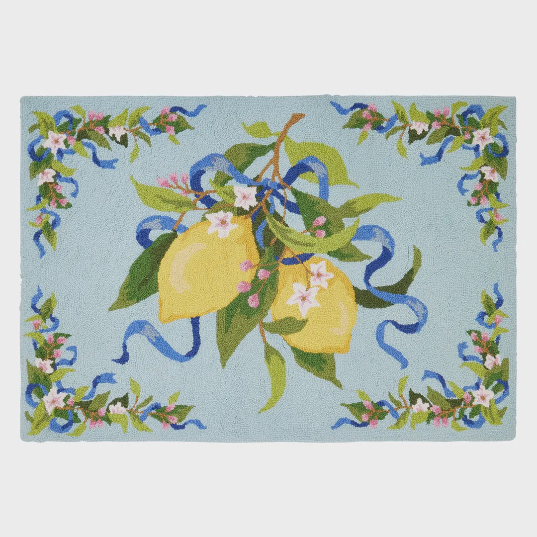 Peking Handicraft Lemons Hook Rug