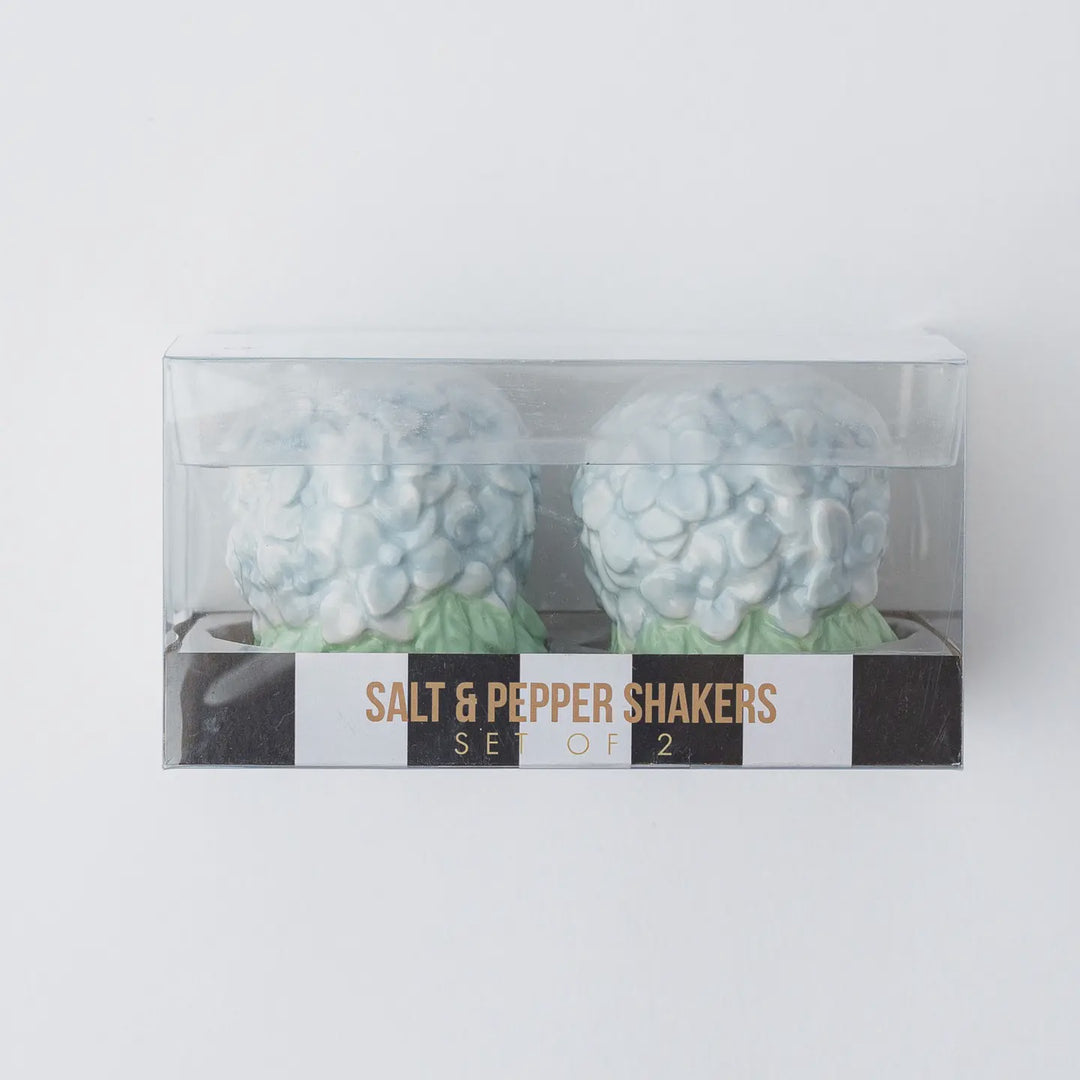 Oak Lane Hydrangea Salt & Pepper Shaker Boxed Set