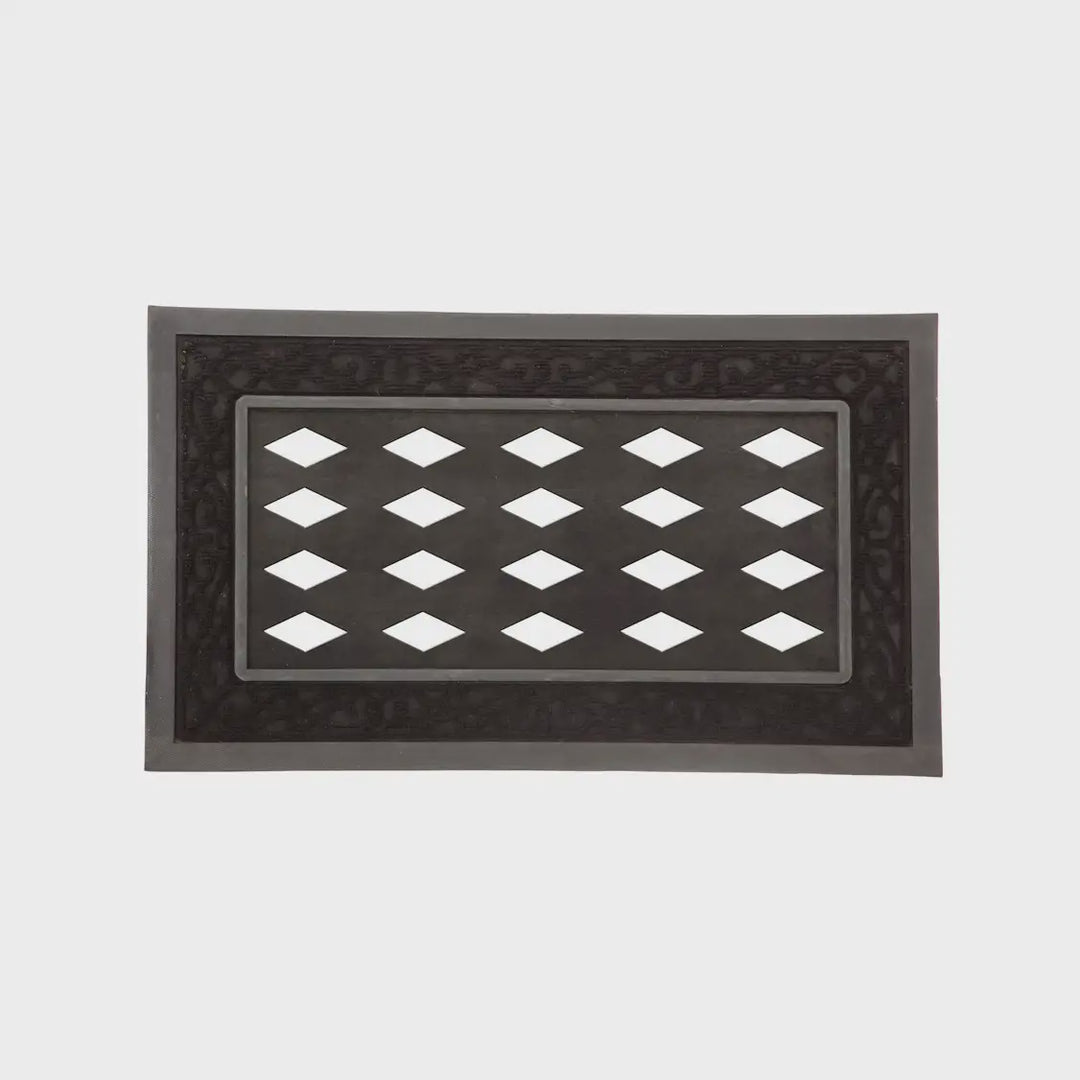 Black Scroll Sassafras Switch Mat Tray