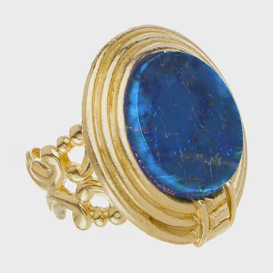 Susan Shaw Roma Ring - Blue Lapis