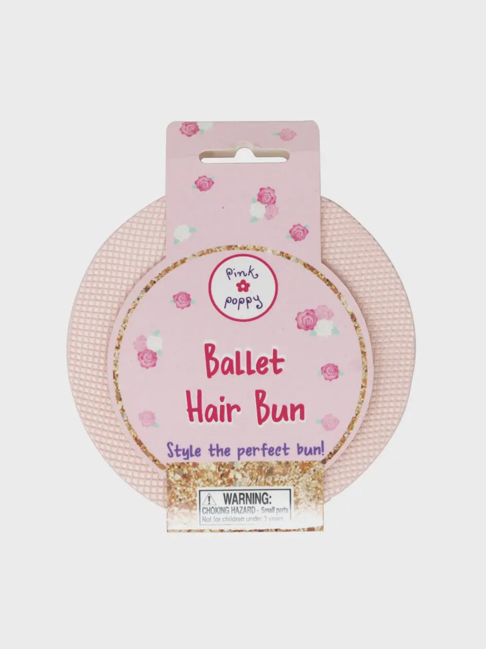 Pink Poppy Ballet Hair Bun