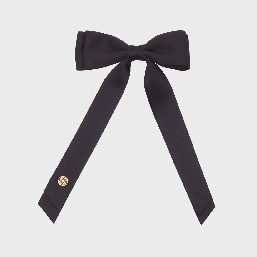 Lilly Pulizter Bow Clip- Black