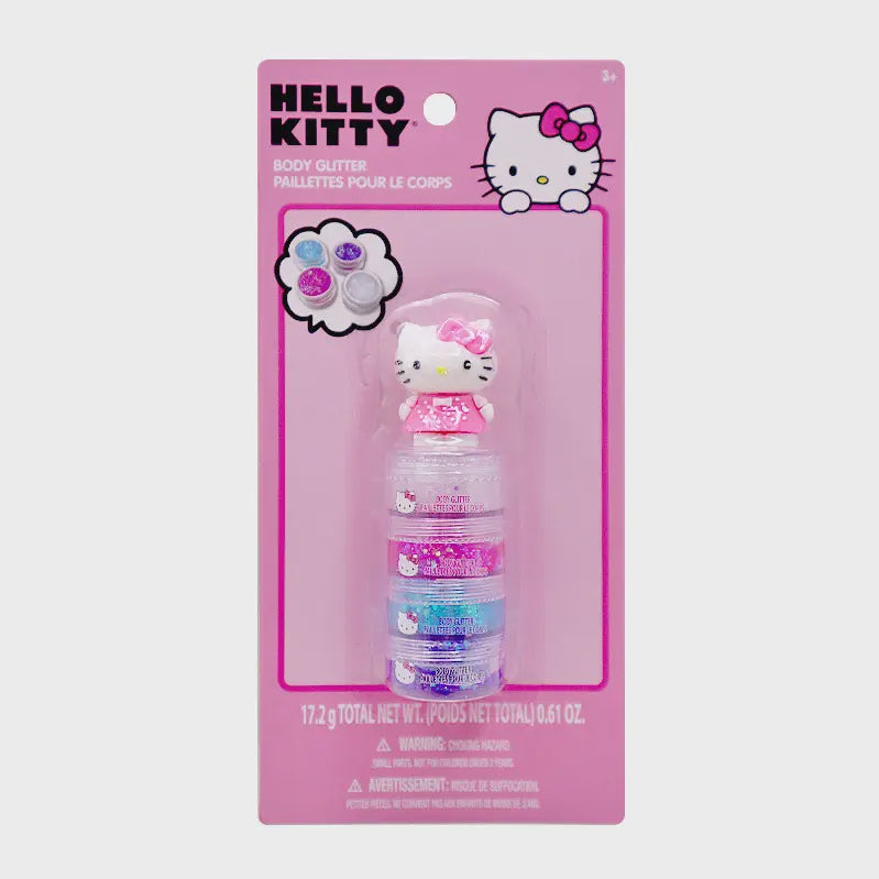 Hello Kitty 4pc Body Glitter