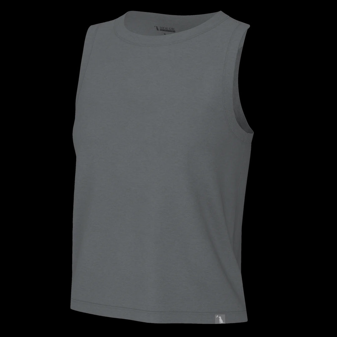 Local Girl Outfitters Graphite LG Muscle Tank