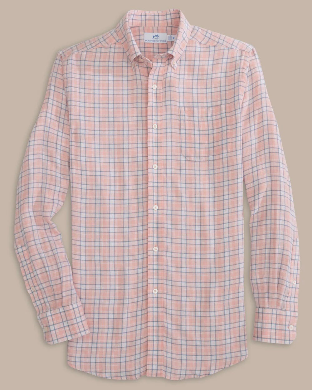 Southern Tide Men's Headland Conestee Plaid Long Sleeve Sport Shirt