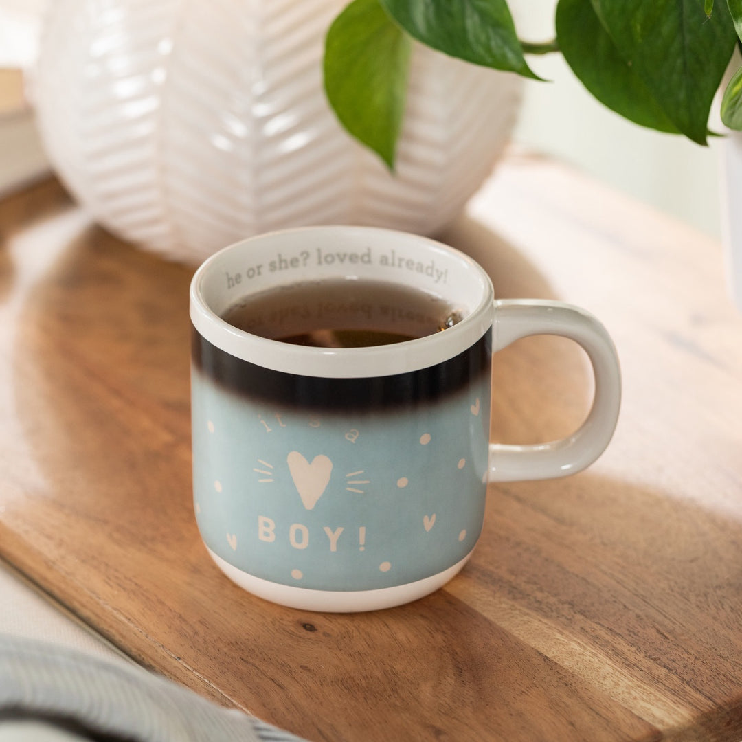 Demdaco Gender Reveal Mug- Boy