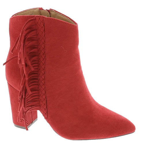 Corky's Westbound Red Suede Booties