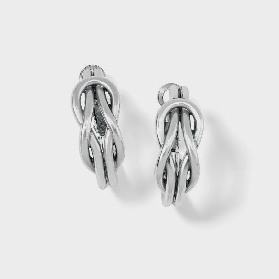 Brighton Interlok Harmony Hoop Earrings