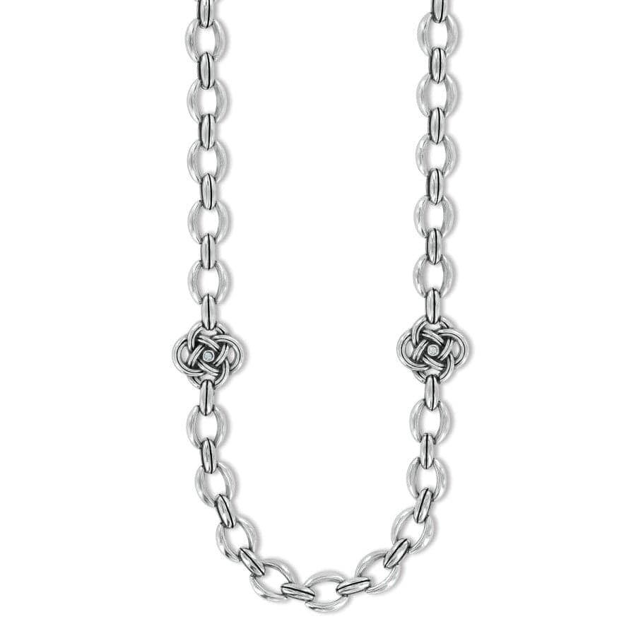 Brighton Interlok Knot Link Necklace