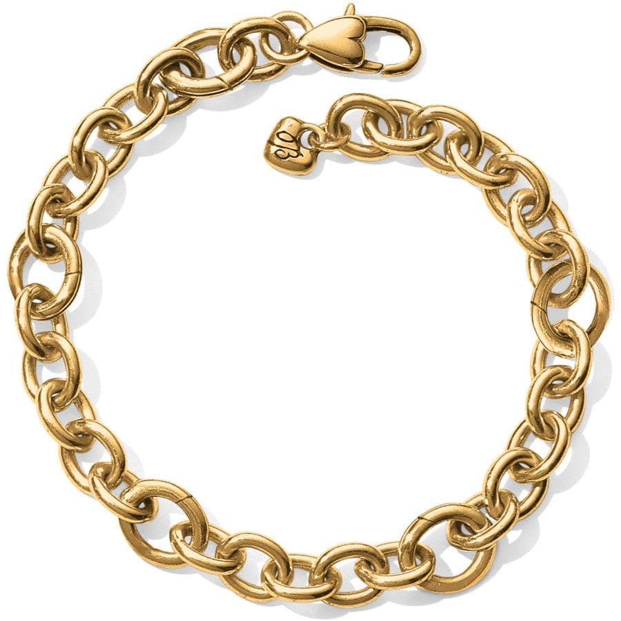 Brighton Gold Luxe Link Charm Bracelet