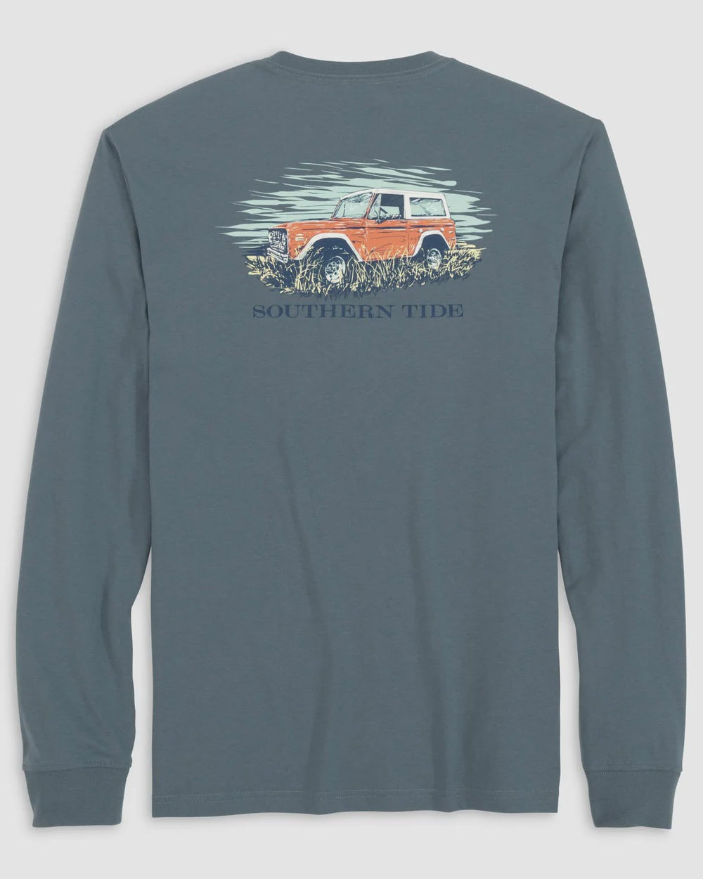 Blue Haze Men's Long Sleeve On Board for Off RoadsTee